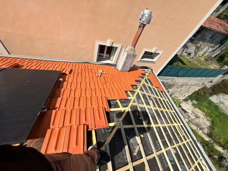 Réfection complète de toiture – Couvreur Drap RB